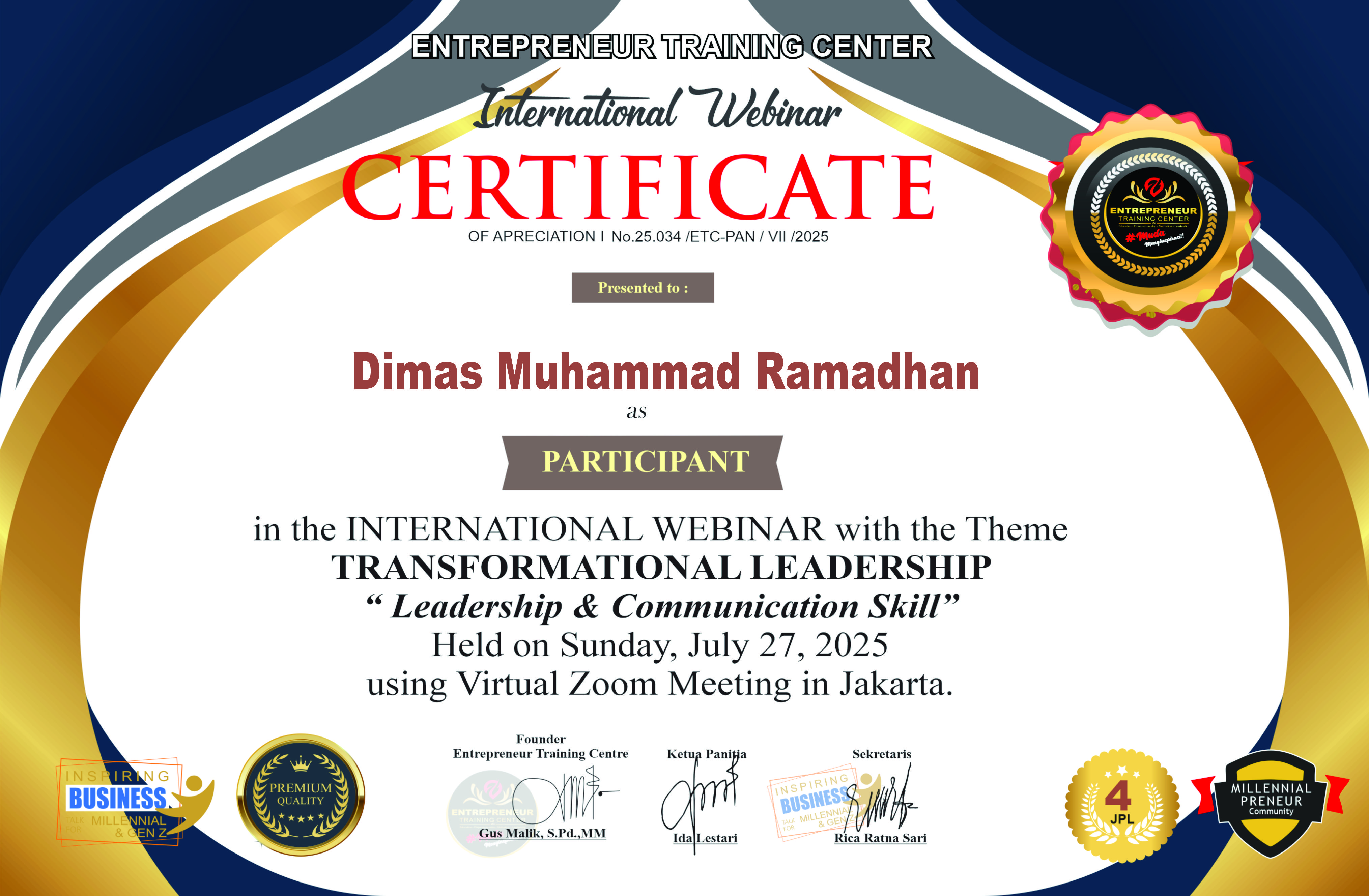 Webinar Kepenulisan