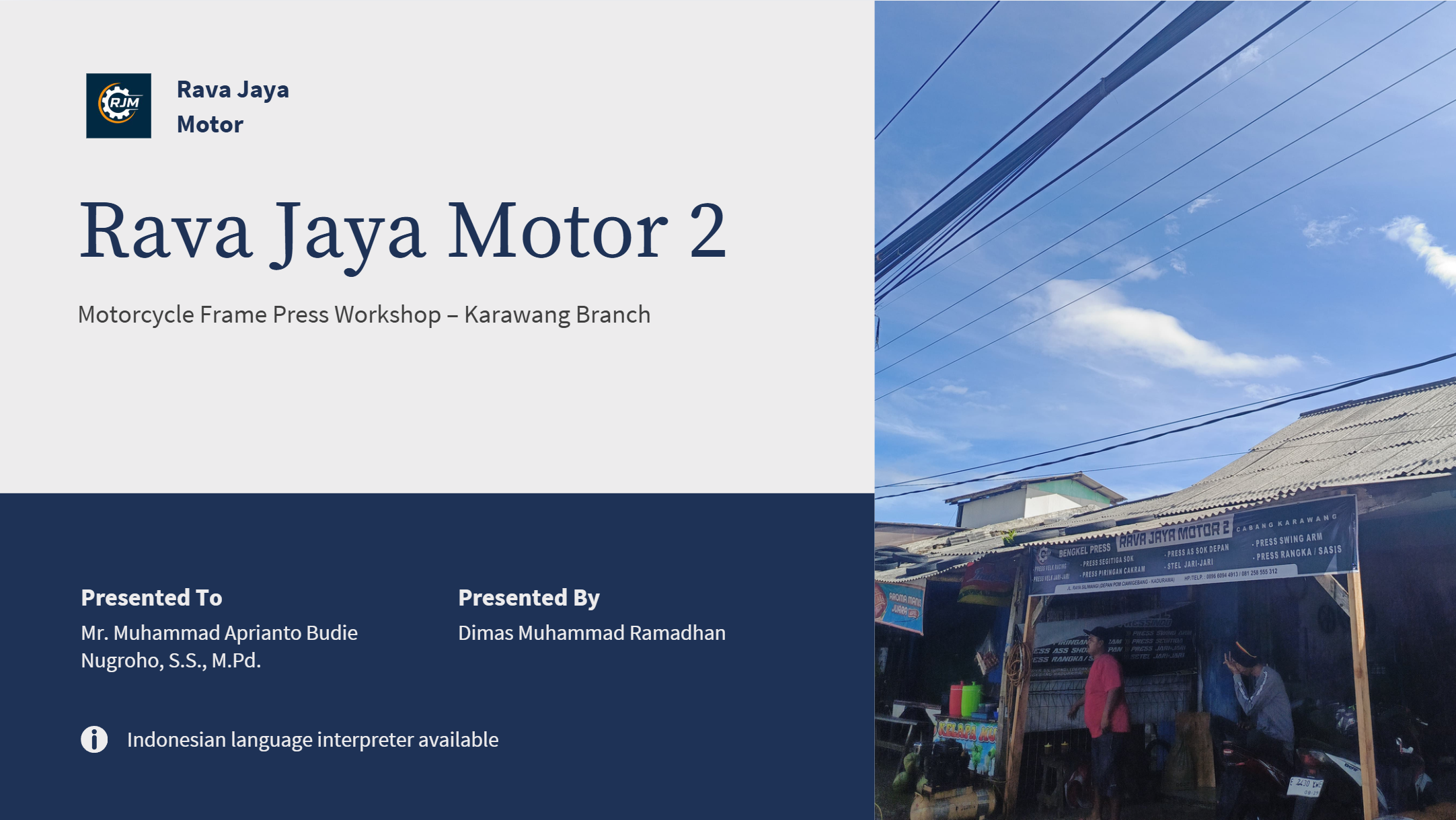 PowerPoint Rava Jaya Motor 2