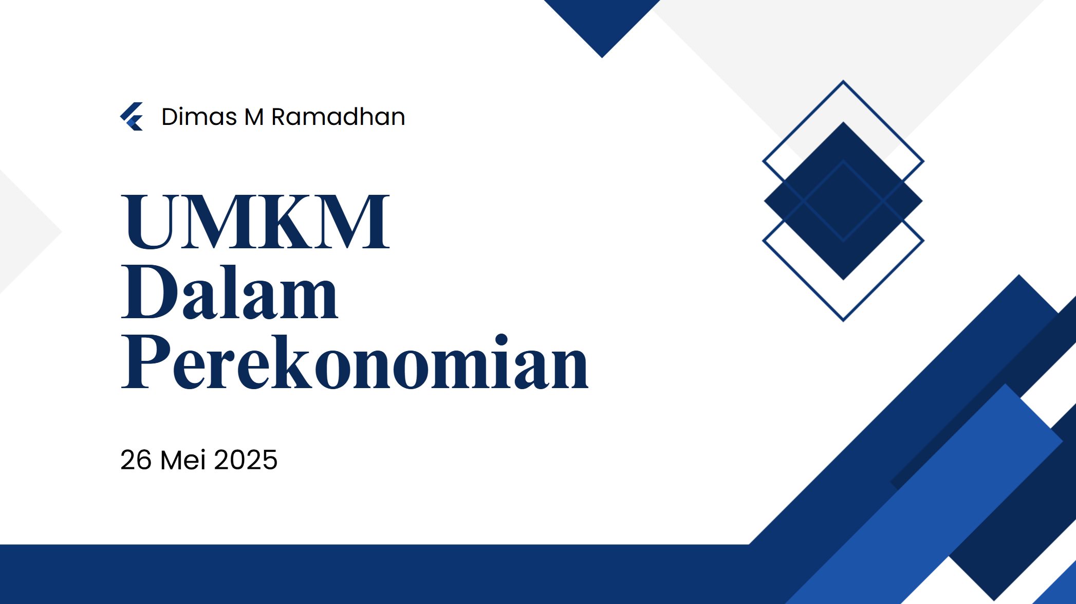 PowerPoint UMKM Dalam Perekonomian Indonesia